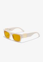 gafas de sol dfranklin - emblem sq white ivory  yellow