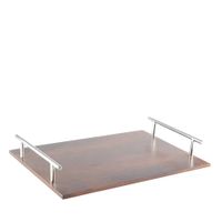 bandeja de madera gran modelo - 56x38x65cm