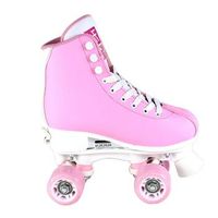 patines school pink flor adjust