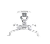 soporte proyector techo de 15cm blanco