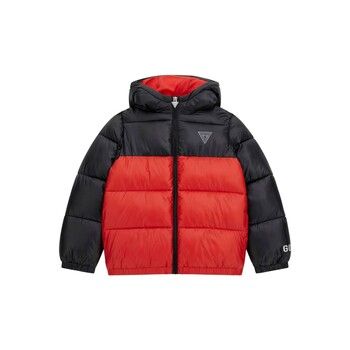 Guess Abrigo de plumas HOODED LS PADDED PUFFER W/ZIP para niño