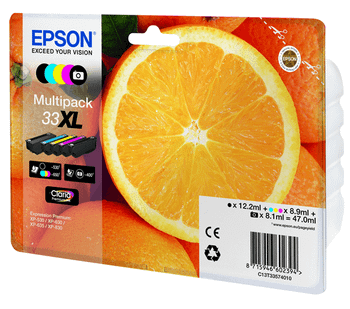 33 XL 5-COLOURS MULTIPACK