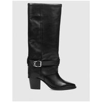 lol shoes botas bota bota negro para mujer