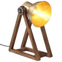 lampara de escritorio laton vintage 25 w e27 30x17x40 cm vidaxl