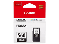 cartucho de tinta - canon crg pg-560 imprime hasta 180 paginas a4 75 ml negro