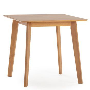 Mesa De Comerdor Pomago 80x80 Cm Color Roble
