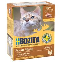 bozita trocitos en gelatina 12 x 370 g - rico en pollo