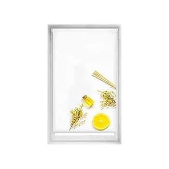 Estor Estampado Easyfix - Estor Sin Herramientas Tamaño 90x150 - Estor Sin Taladro Color Citron | Blindecor
