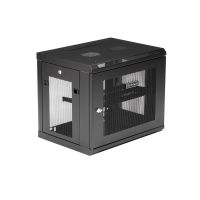 armario rack startech rk9walm 9u pared acero 90 kg negro estante 1u