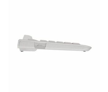 Teclado con lector cherry jk-a0100es-0 blanco