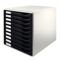 leitz 5281 cajonera negra 10 cajones