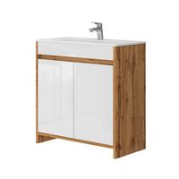 mueble bajo lavabo lemgo 2 partes vicco