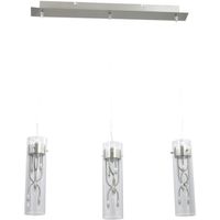 lampara de techo marcia 18xg4 12v l70xan8xalregcm transparenteniquel