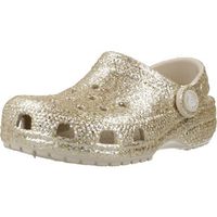 crocs zuecos classic chunky glitt para nina