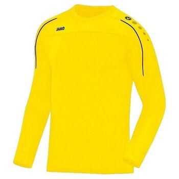 Jako Camiseta manga larga Sweat Classico Jaune para mujer