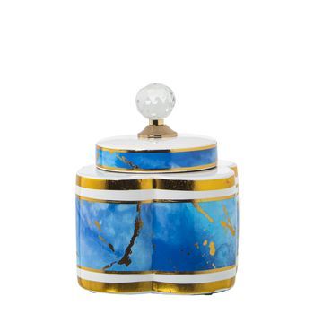 Tibor Blanco, Azul Y Dorado