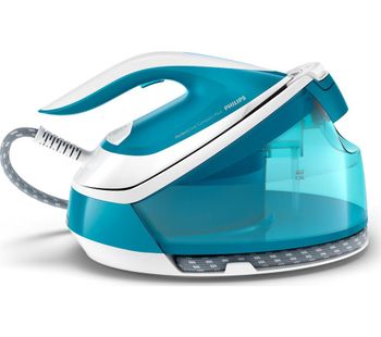 PerfectCare Compact Plus GC7920/26 Steam Generator Iron - Blue, Blue