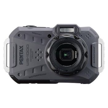 Cámara Compacta Pentax WG-1000 16MP Zoom 4x USB Tipo C Sumergible Gris