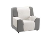 funda protectora de sofa acolchada 1 plaza crema donegal collections