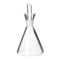 aceitera antigoteo transparente de cristal 250 ml