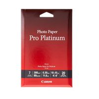canon pt-101 10x15cm 300gsm pro platinum photo paper pack of 20 sheets