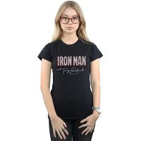 marvel camiseta aka tony stark para mujer