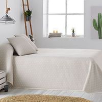 colcha capa topos lino 200cm