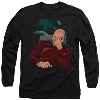Star Trek Tops y Camisetas Facepalm para hombre