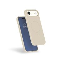 funda para movil force case magsafe silicona reforzada beige para iphone air