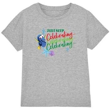 Finding Nemo Tops y Camisetas Just Keep Celebrating para niña