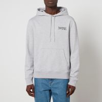 maison kitsune oars cotton-jersey hoodie - xxl
