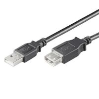 cable usb ewent ec1012 18 m usb 20 machohembra negro
