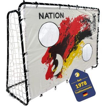 Portería De Fútbol Con Lona De Entrenar Nation D