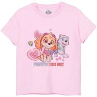 dessins animes camiseta pawsitive vibes only para nina