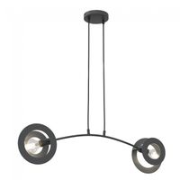 lampara de techo zenda 2 luces
