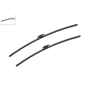 Aerotwin Flat Wiper Blade Set A428S