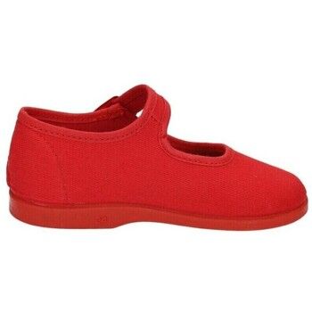 Made In Spain Bailarinas Lonas de tela rojas para niña