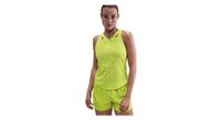 camiseta de tirantes nike aeroswift amarillo  mujer