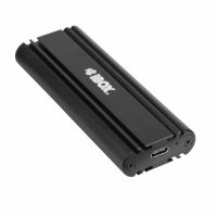 caja externa ssd ibox hd-07 m2 nvme usb 32 gen 2 aluminio negro