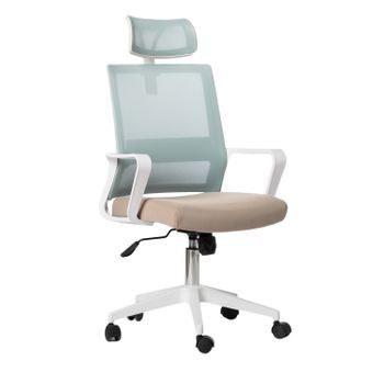 Silla De Escritorio Polipropileno Klast Home Contemporáneo 60 X 112 Cm - Menta