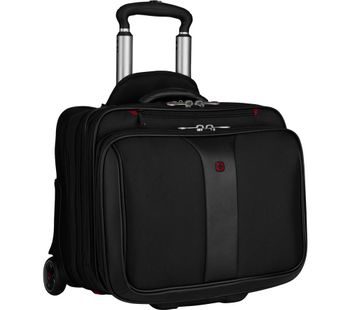 WENGER Patriot Comp-U-Roller Laptop Case - Black, Black