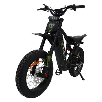 [UE] Voltvibe M2 Motocicleta eléctrica de tierra, batería 60V 25Ah, motor 60V 2000W, velocidad máxima recomendada 25 km/