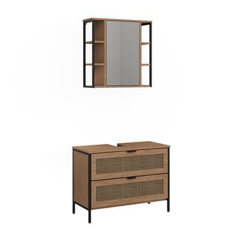 Conjunto De Muebles De Baño Linara Lote De 2 Vicco
