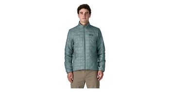 Chaqueta acolchada patagonia nano puff azul para hombre