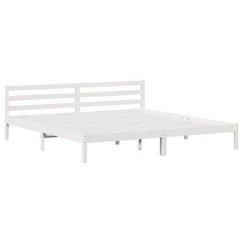 Estructura De Cama Con Cabecera 225,5 X 185,5 X 69,5 Cm Vidaxl