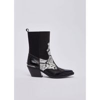 liu jo botas botas cowboy con estampado piton para mujer