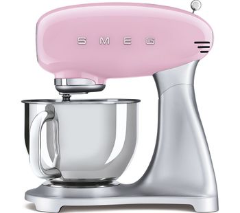 50's Retro SMF02PKUK Stand Mixer - Pink, Pink