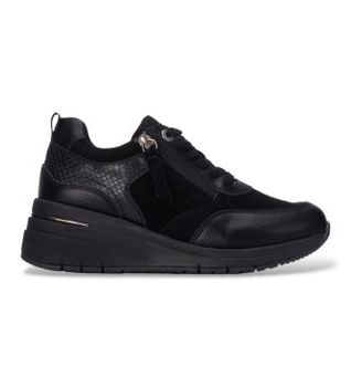 Refresh para mujer. 17617704-NEGRO Zapatillas 176177 negro (36), 5 a 8cm, Cremallera, Casual