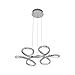 Lampara Colgante 48w 4000k Dragon Cromo/cristal 4800lm Regx50x50 de FABRILAMP.