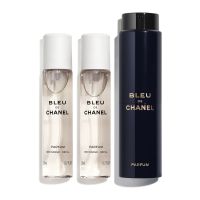 bleu de chanel parfum twist and spray 3x20ml